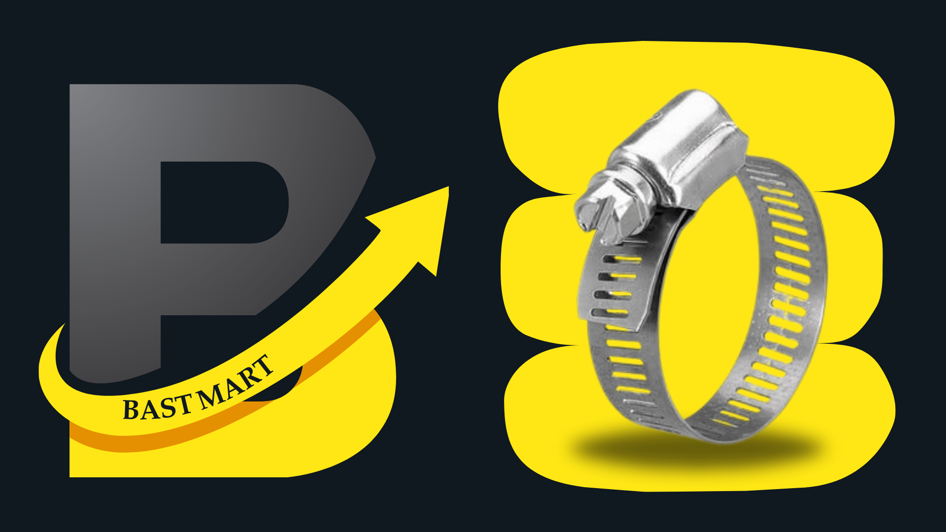 بست فلزی 1/2 3 اینچ 89-65 وای وای(Y.Y)