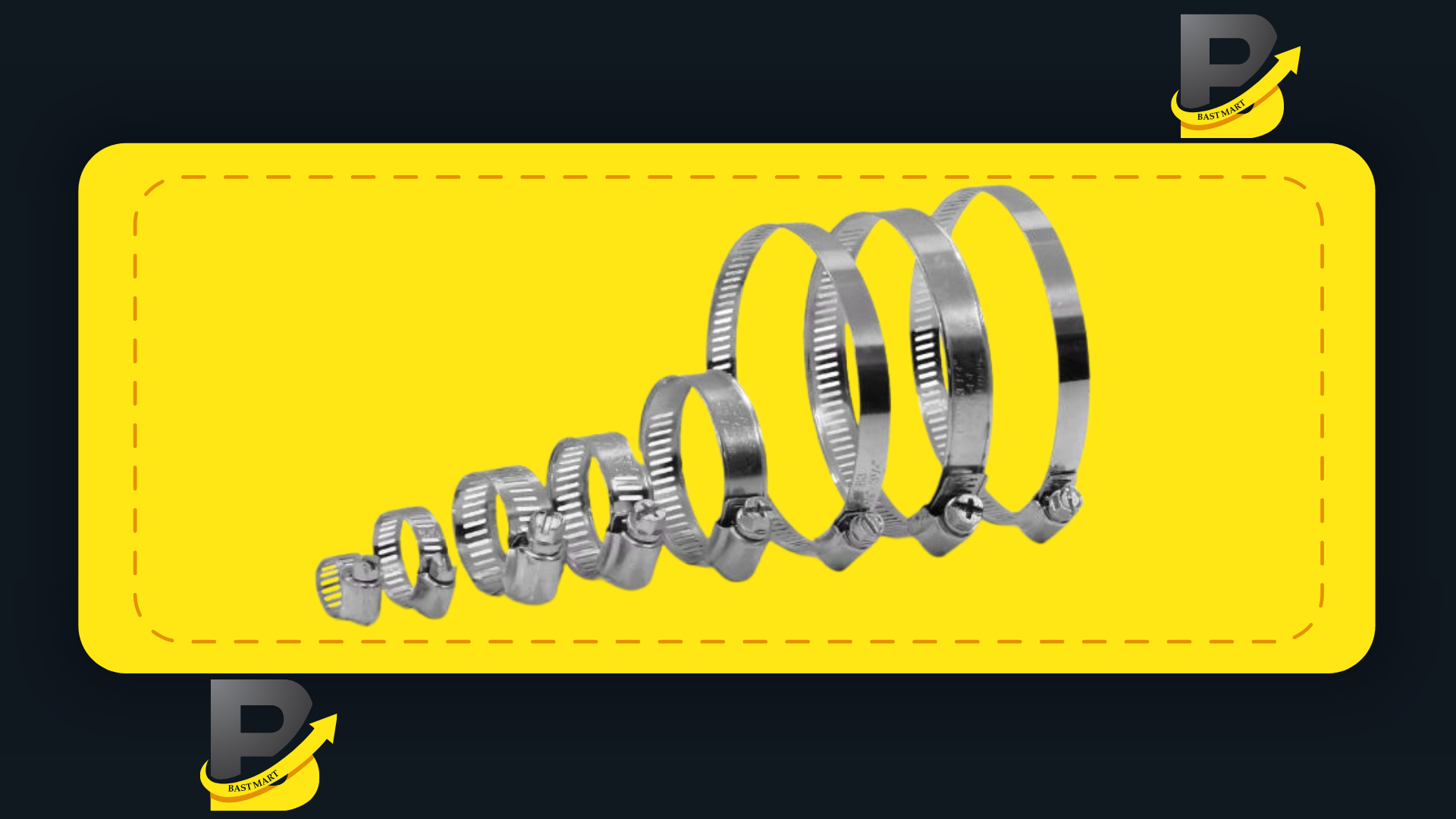 بست فلزی 7/8 اینچ 23-16 پارسان(Tork)
