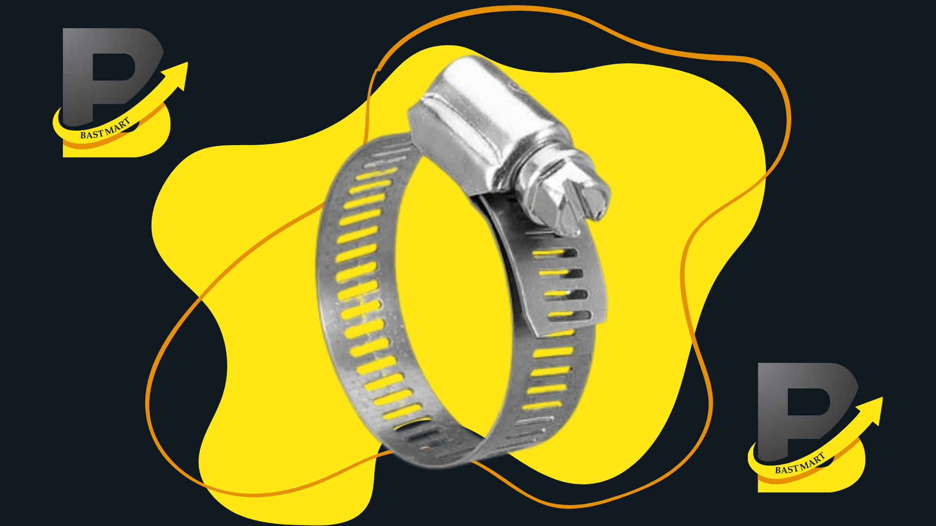 بست فلزی 7/8 اینچ 23-16 وای وای(Y.Y)