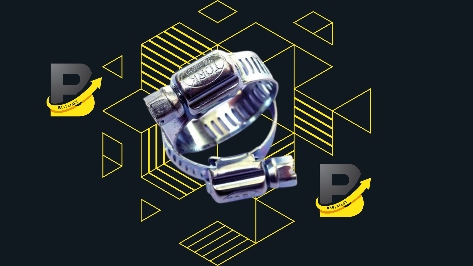 بست فلزی 6 اینچ 152-130 وای وای(Y.Y)