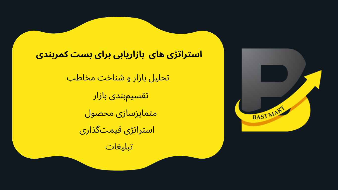استراتژی‌های بازاریابی برای بست کمربندی